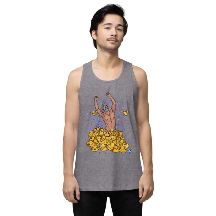 Men’s premium tank top - Cruising for Ducks - Image 42