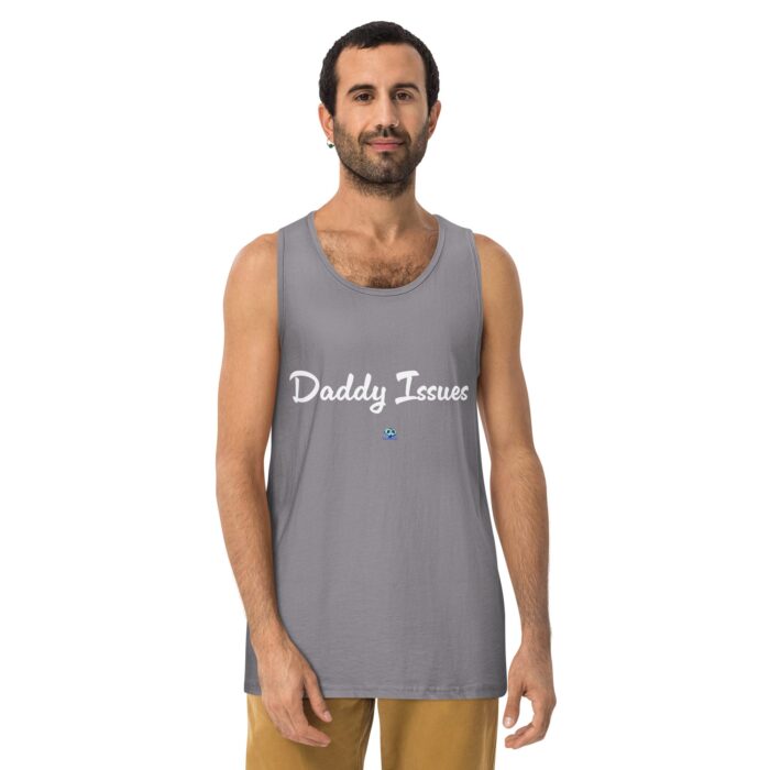 Men’s premium tank top - Daddy Issues - Image 18