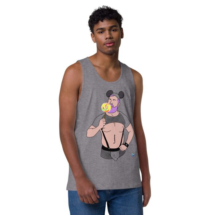 Men’s premium tank top - Disney Sucker - Image 33