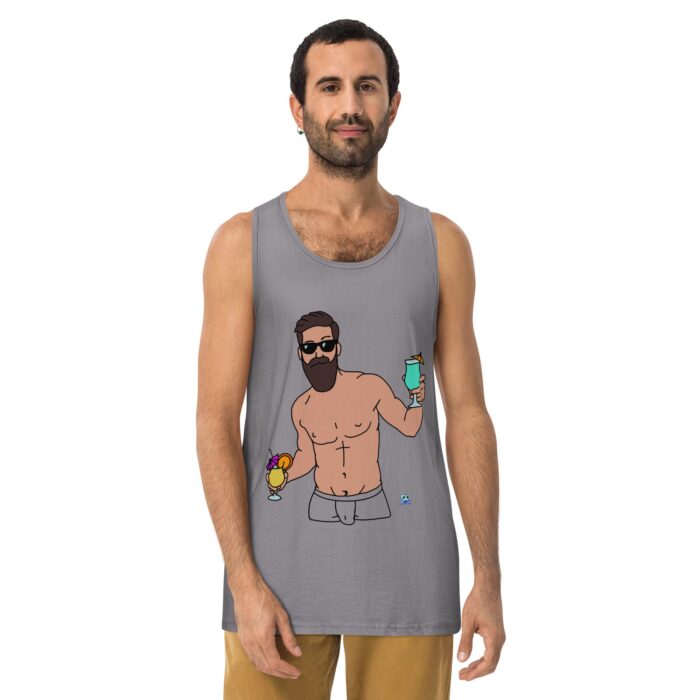 Men’s premium tank top - Drinks - Image 18
