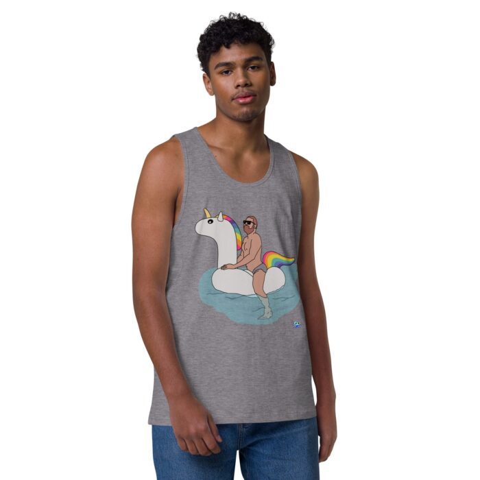 Men’s premium tank top - Float - Image 33