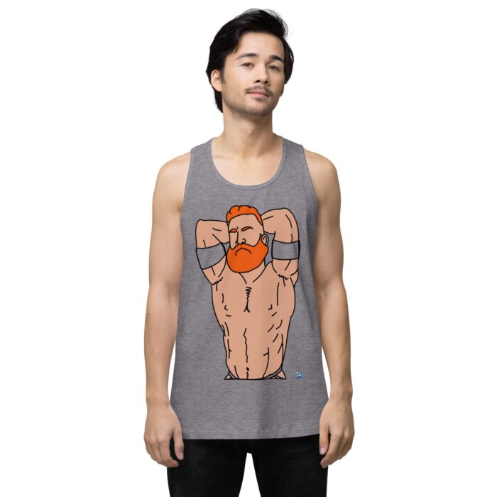 Men’s premium tank top - Ginger Pits - Image 41