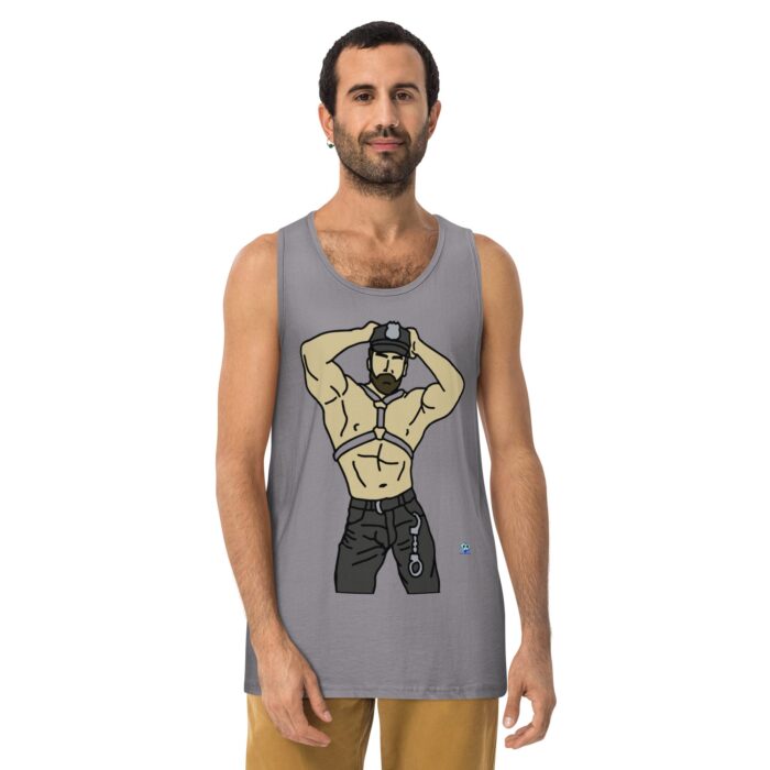 Men’s premium tank top - Handcuffs - Image 17
