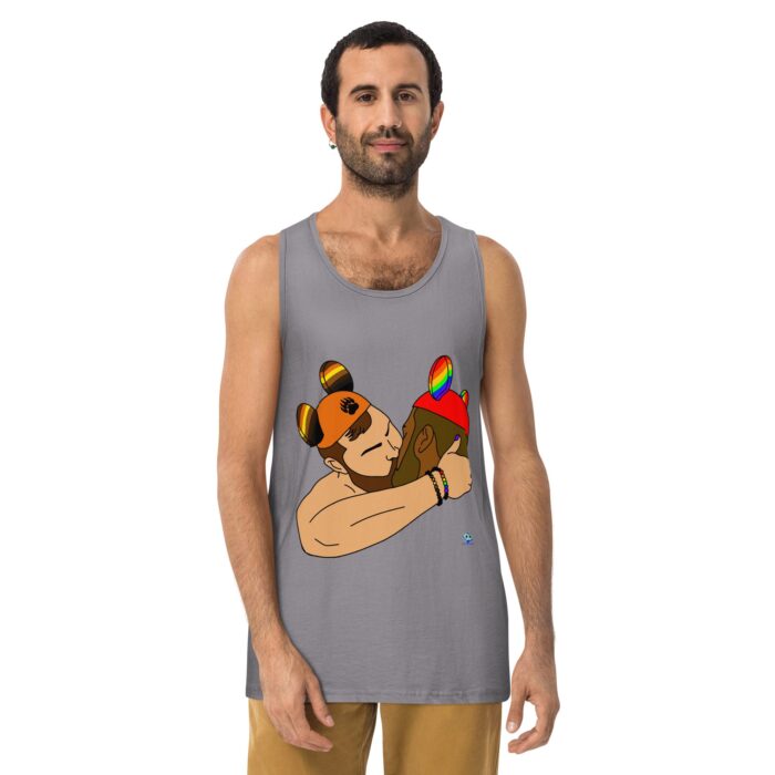 Men’s premium tank top - Magical Kiss - Image 18