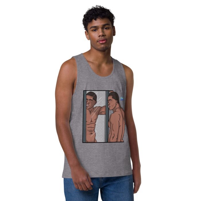 Men’s premium tank top - Man in the Mirror - Image 29