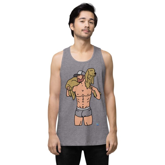 Men’s premium tank top - Man's Best Friend - Image 41
