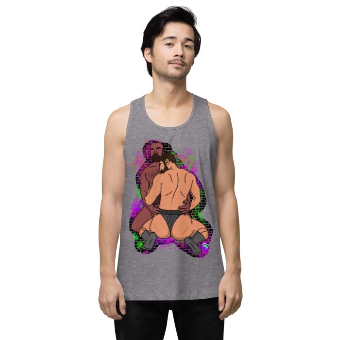 Men’s premium tank top - Mesh - Image 42