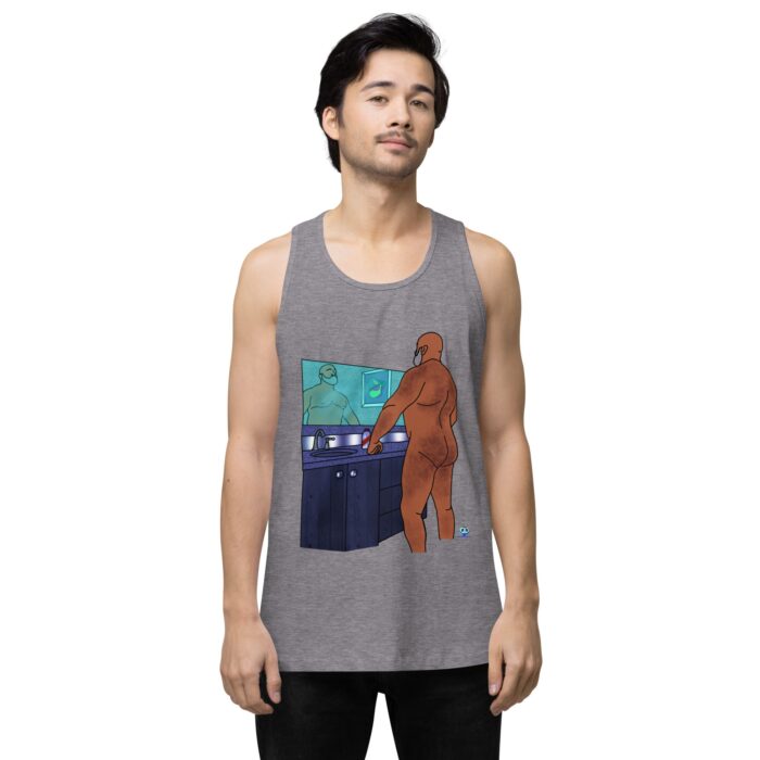 Men’s premium tank top - Morning Routine - Image 41