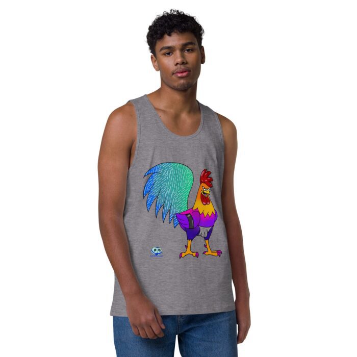 Men’s premium tank top - Pecker - Image 34