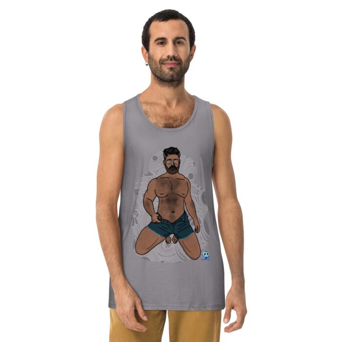 Men’s premium tank top - Persian Daddy - Image 18