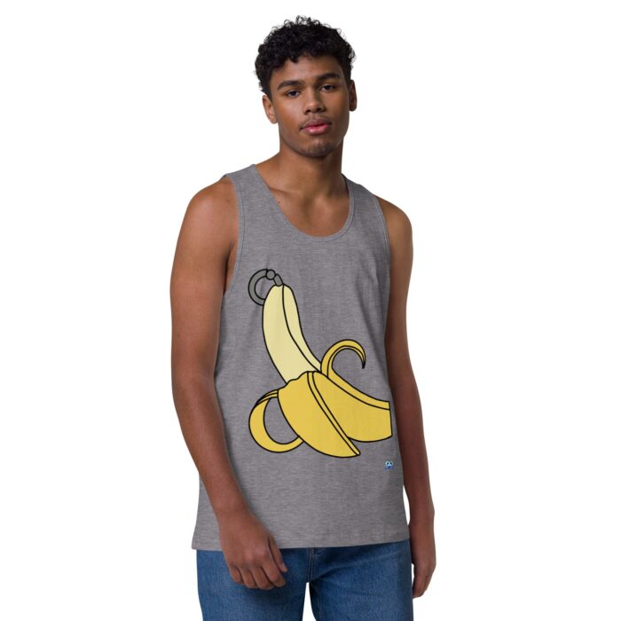 Men’s premium tank top - Pierced Banana