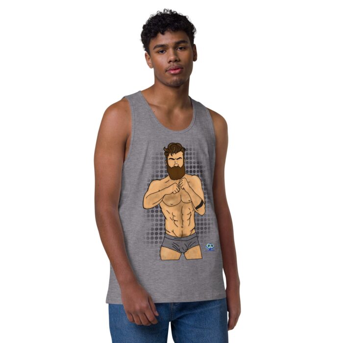 Men’s premium tank top - Put Up Your Dukes - Image 33