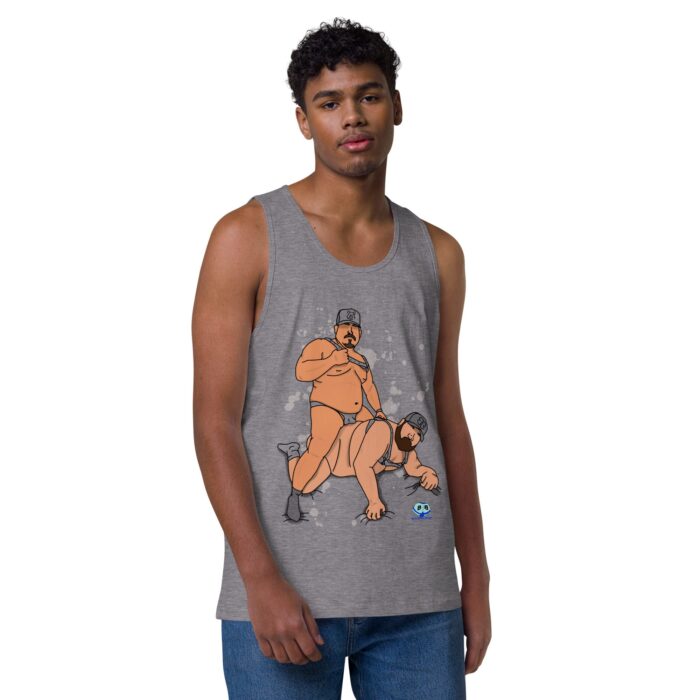 Men’s premium tank top - Ride 'Em - Image 34