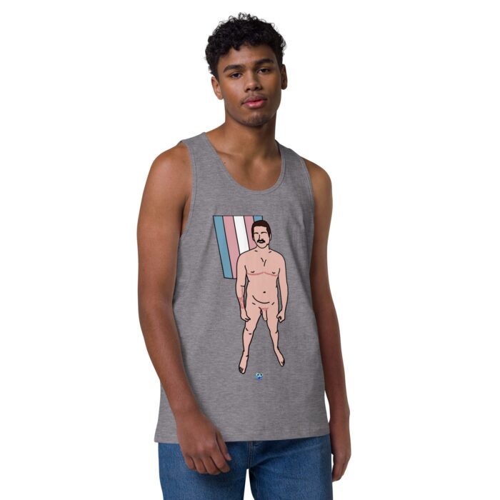Men’s premium tank top - Scars - Image 34
