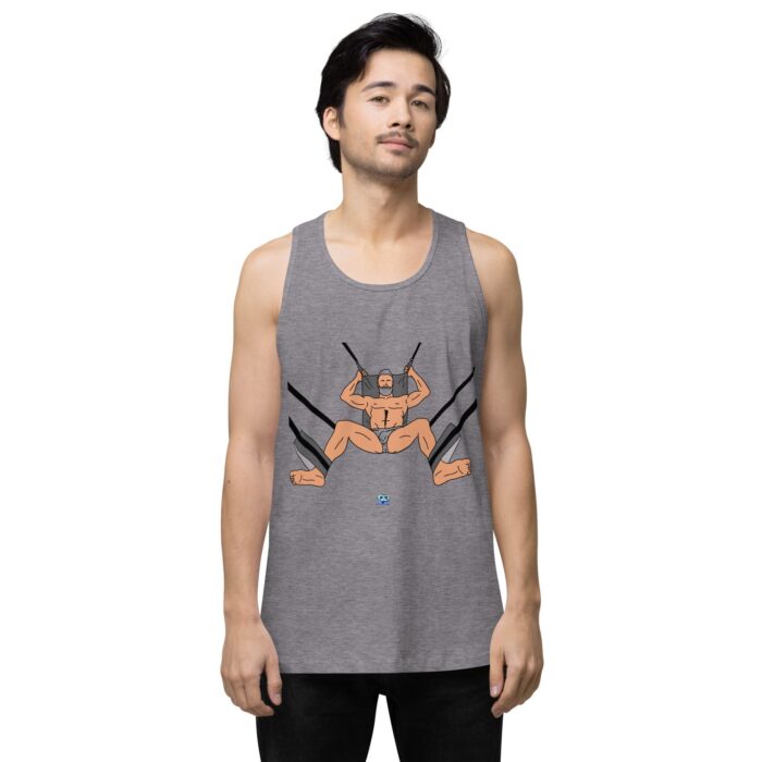 Men’s premium tank top - Sling Set - Image 42