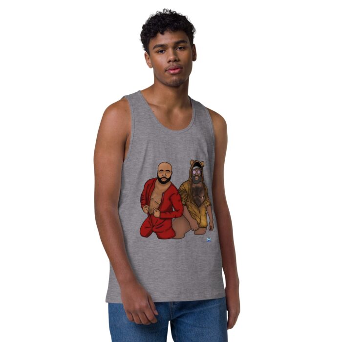 Men’s premium tank top - Sleepover - Image 33
