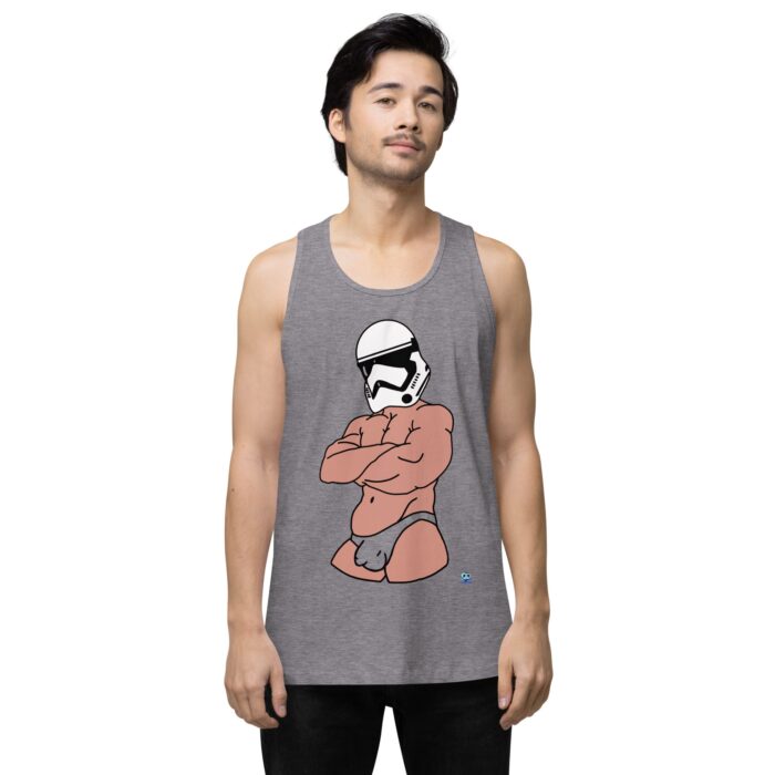 Men’s premium tank top - Super Trooper - Image 41
