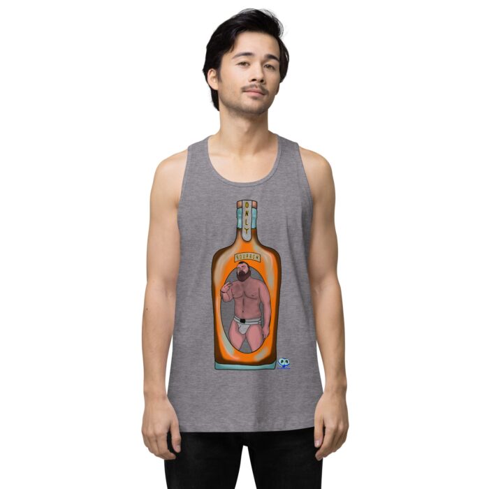 Men’s premium tank top - Two Fingers - Image 41