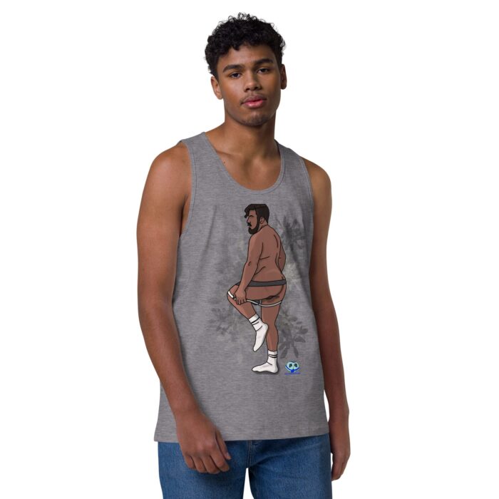 Men’s premium tank top - Undress - Image 33