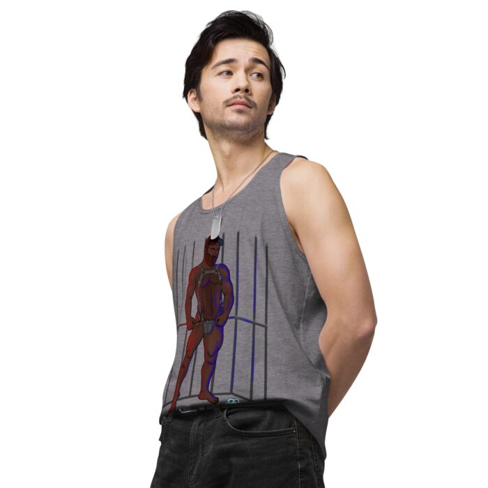 Men’s premium tank top - Busted - Image 44