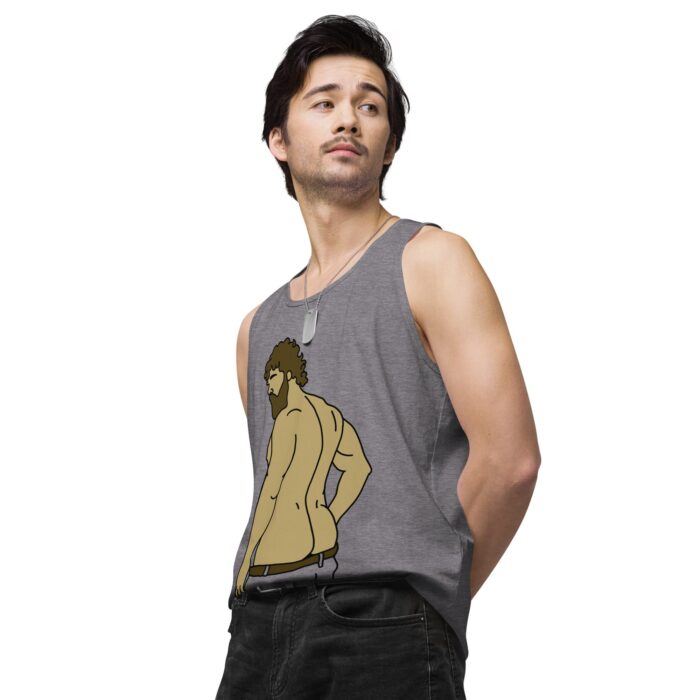 Men’s premium tank top - Curly Hair and All that Ass - Image 44