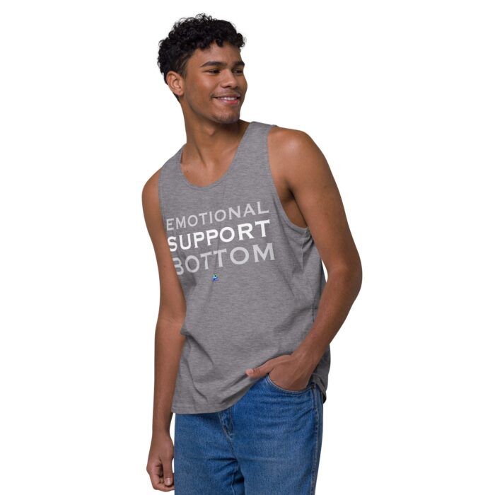 Men’s premium tank top - Emotional Support Bottom - Image 35