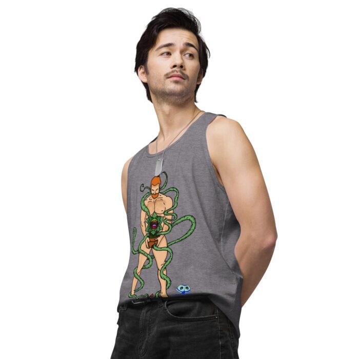 Men’s premium tank top - Feed Me - Image 44