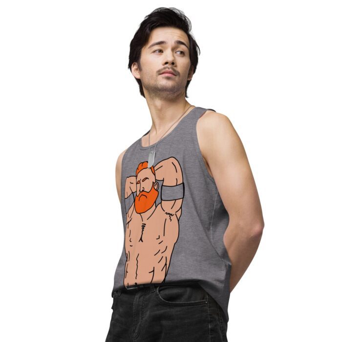 Men’s premium tank top - Ginger Pits - Image 44
