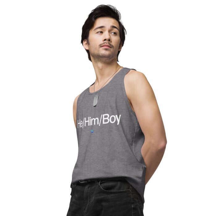 Men’s premium tank top - He/Him/Boy - Image 44