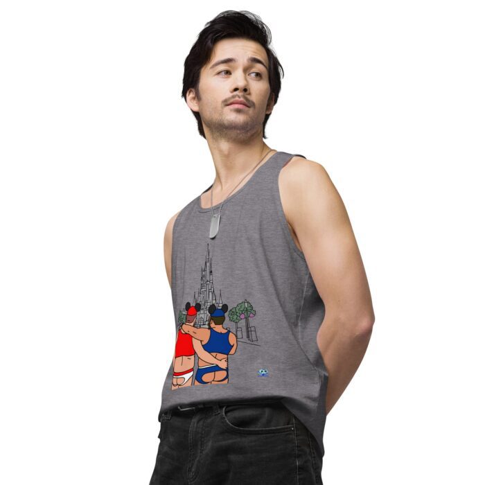 Men’s premium tank top - Main Street PG-13 - Image 45