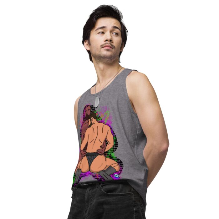 Men’s premium tank top - Mesh - Image 45