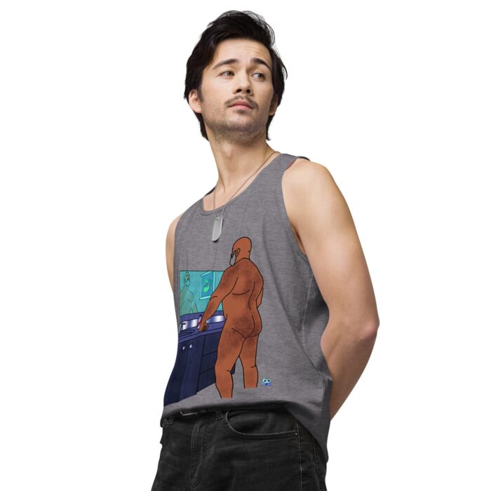 Men’s premium tank top - Morning Routine - Image 44