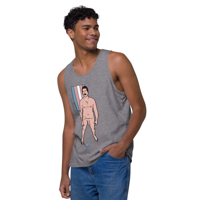 Men’s premium tank top - Scars - Image 36