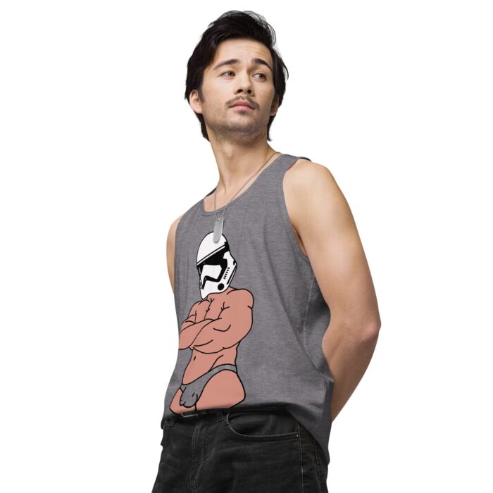 Men’s premium tank top - Super Trooper - Image 44