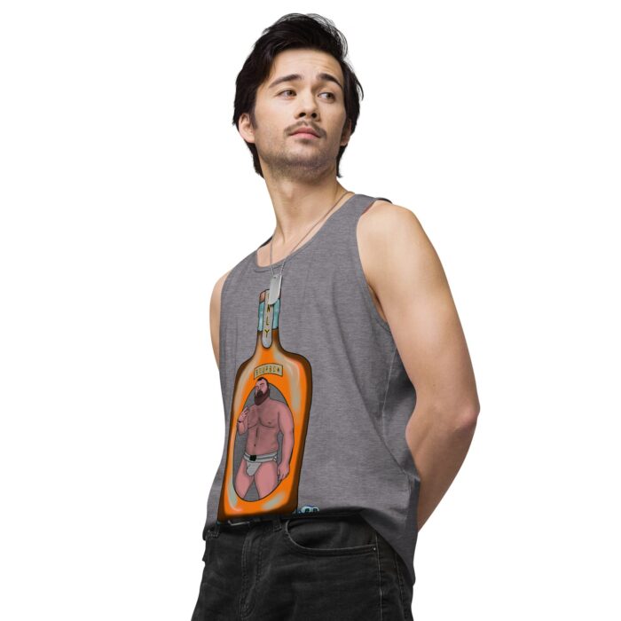Men’s premium tank top - Two Fingers - Image 44