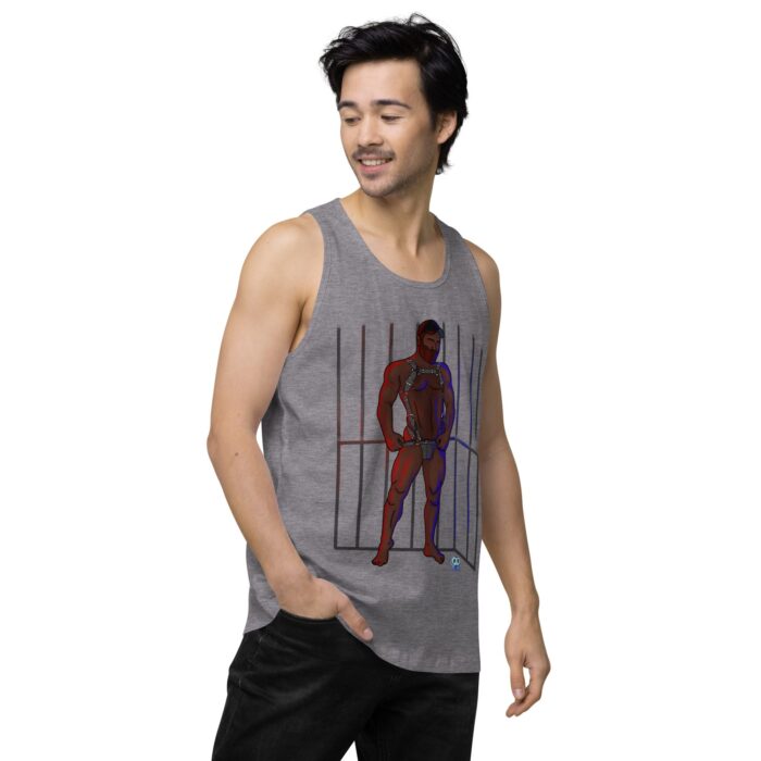 Men’s premium tank top - Busted - Image 43