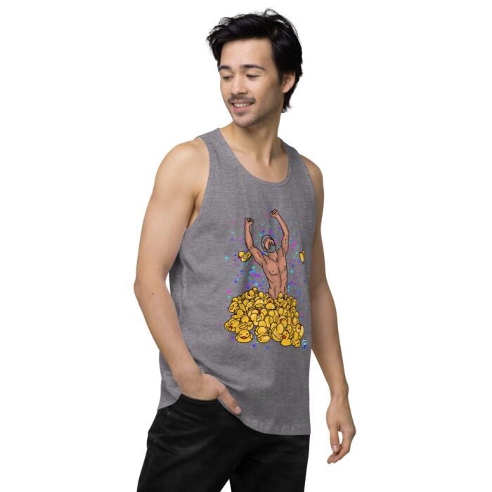 Men’s premium tank top - Cruising for Ducks - Image 44