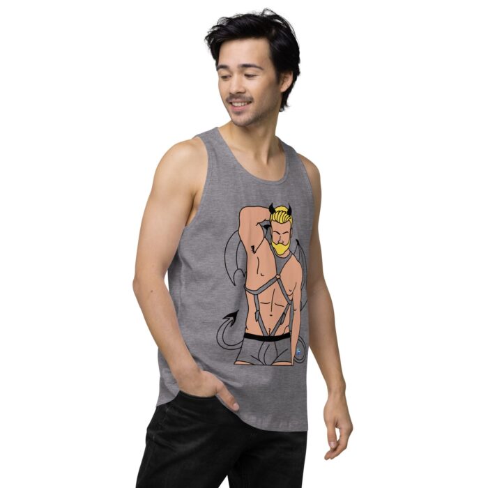 Men’s premium tank top - Devil - Image 43