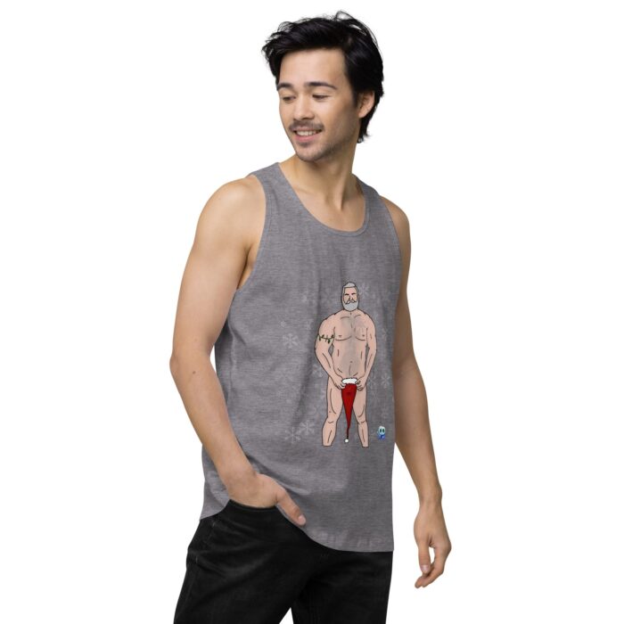 Men’s premium tank top - Frosted - Image 43