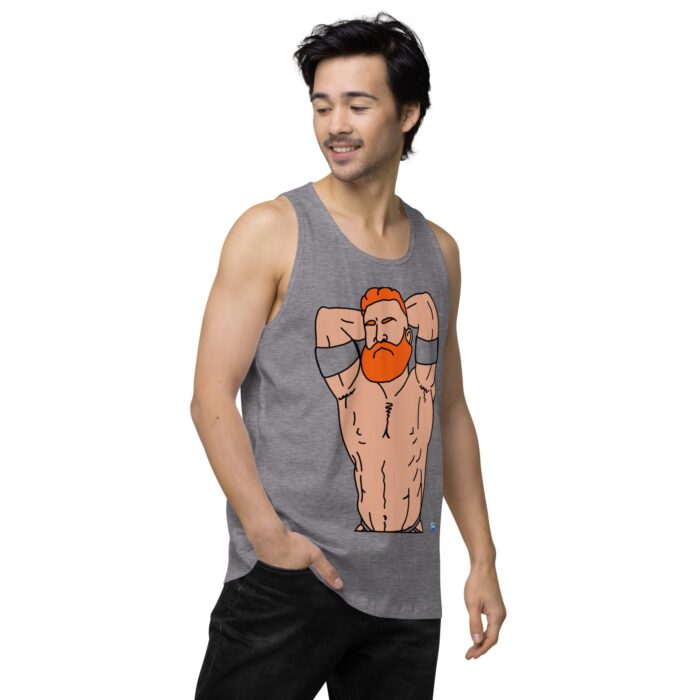 Men’s premium tank top - Ginger Pits - Image 43