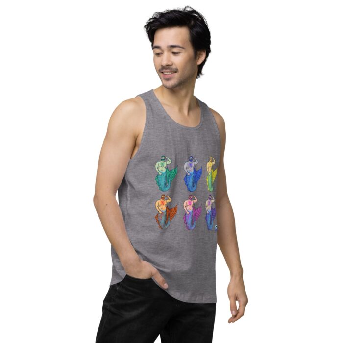 Men’s premium tank top - MerCub Multi - Image 43