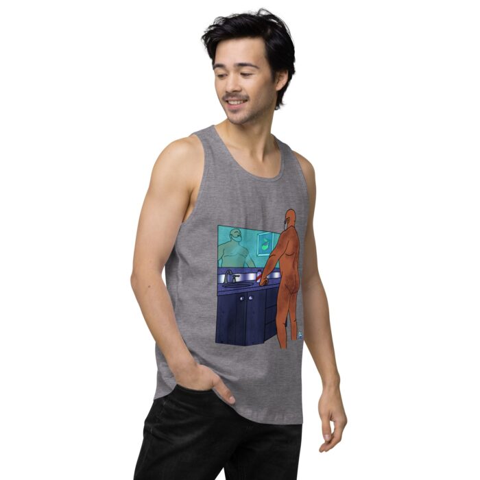 Men’s premium tank top - Morning Routine - Image 43