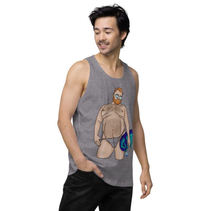 Men’s premium tank top - Ready for the Pool - Image 43