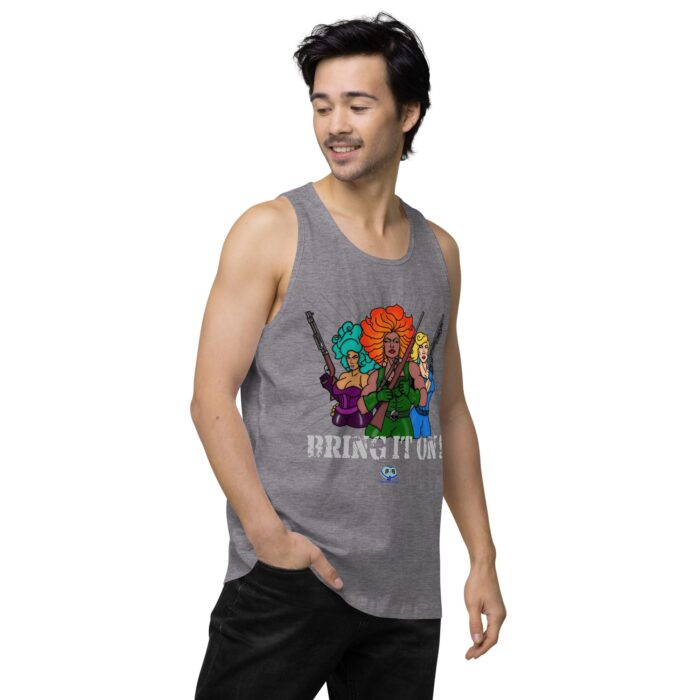 Men’s premium tank top - War on Drag - Image 43