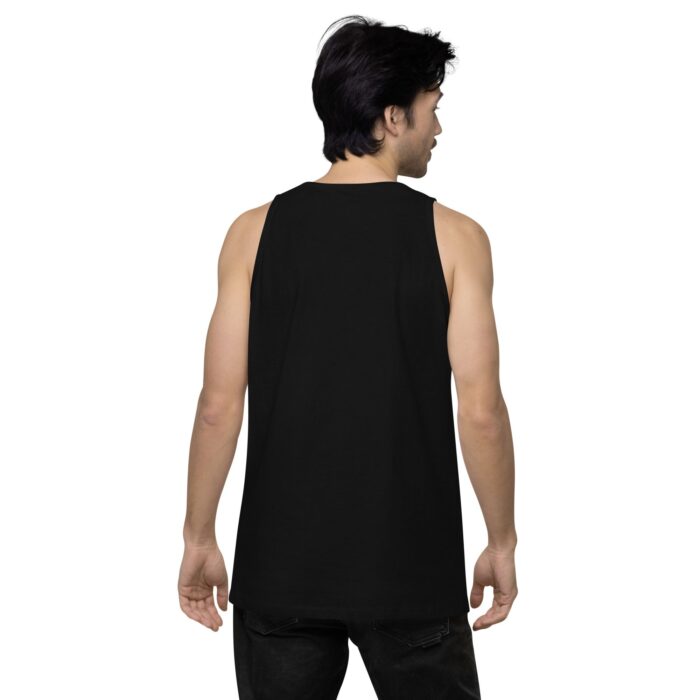 Men’s premium tank top - Safe with me - Image 6
