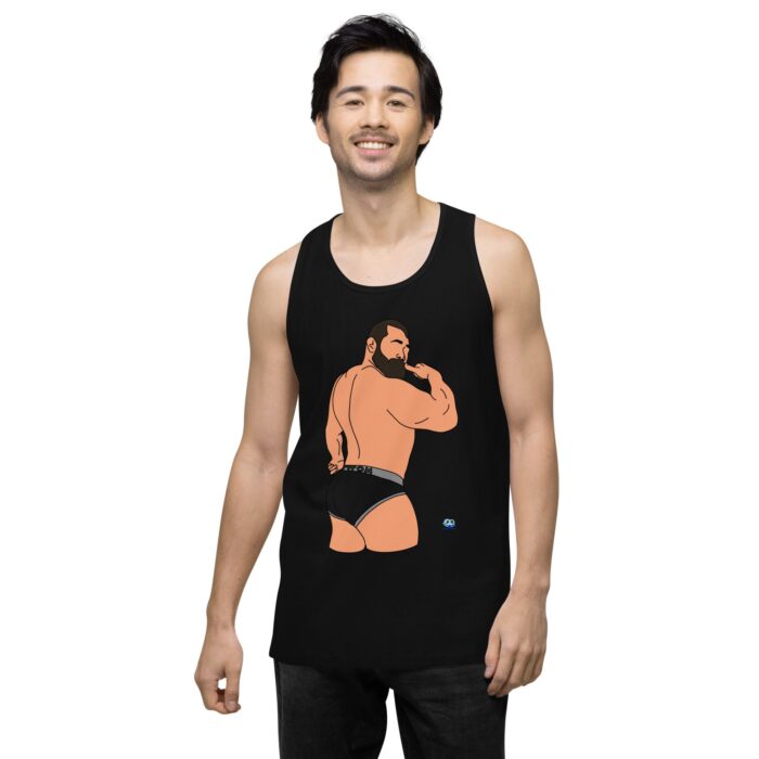 Men’s premium tank top - Bottom - Image 3