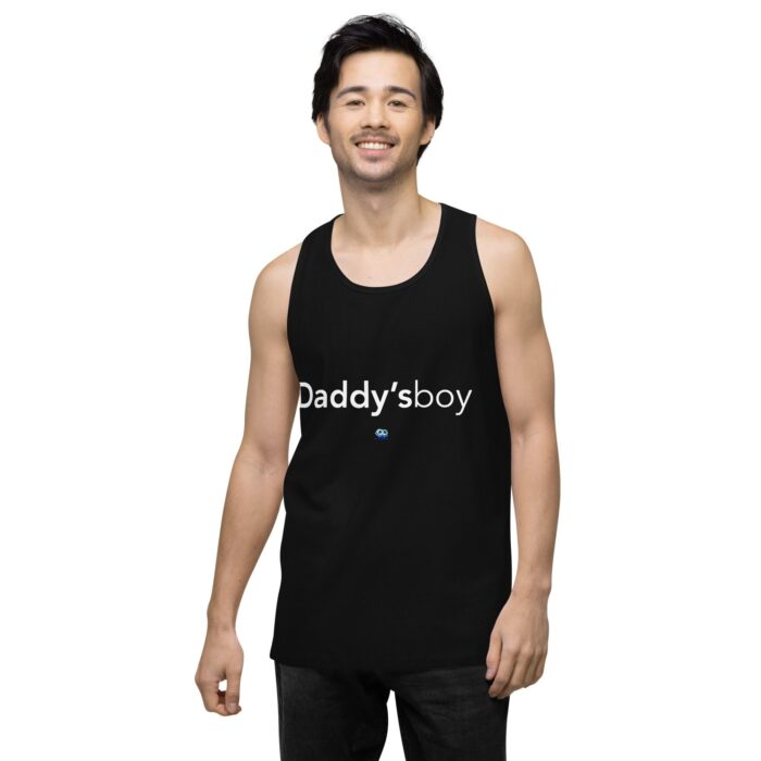 Men’s premium tank top - Daddy's Boy - Image 3