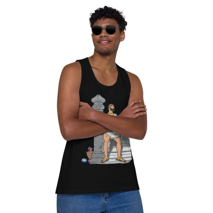 Men’s premium tank top - Hunkules - Image 2