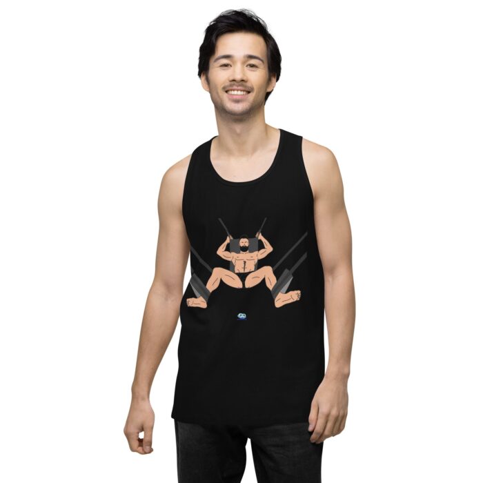 Men’s premium tank top - Sling Set - Image 3