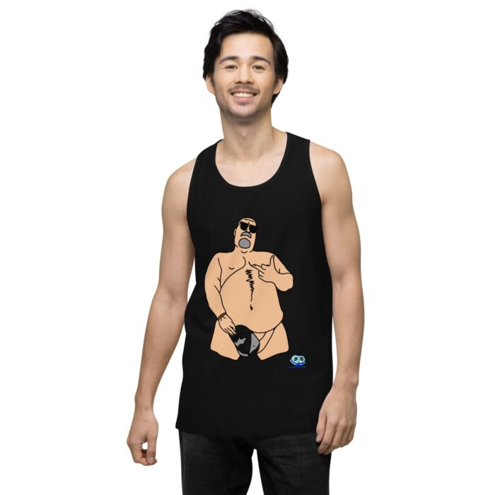 Men’s premium tank top - The Rhino - Image 3